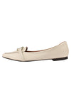 Sapatilha Mocassim Feminino, ABS, Bico Fino