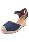 Sandália Feminina Anabela Espadrille Namoratta Moda